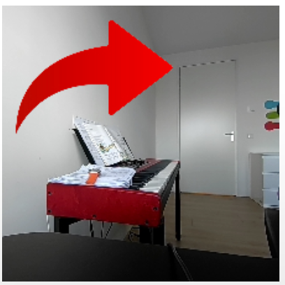 静态叠加到网络摄像头图像上